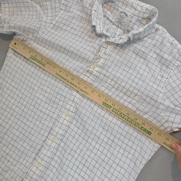 Brooks Bothers x Baird McNutt Regent Original Polo Shirt Button Front Linen sz L - Picture 8 of 9